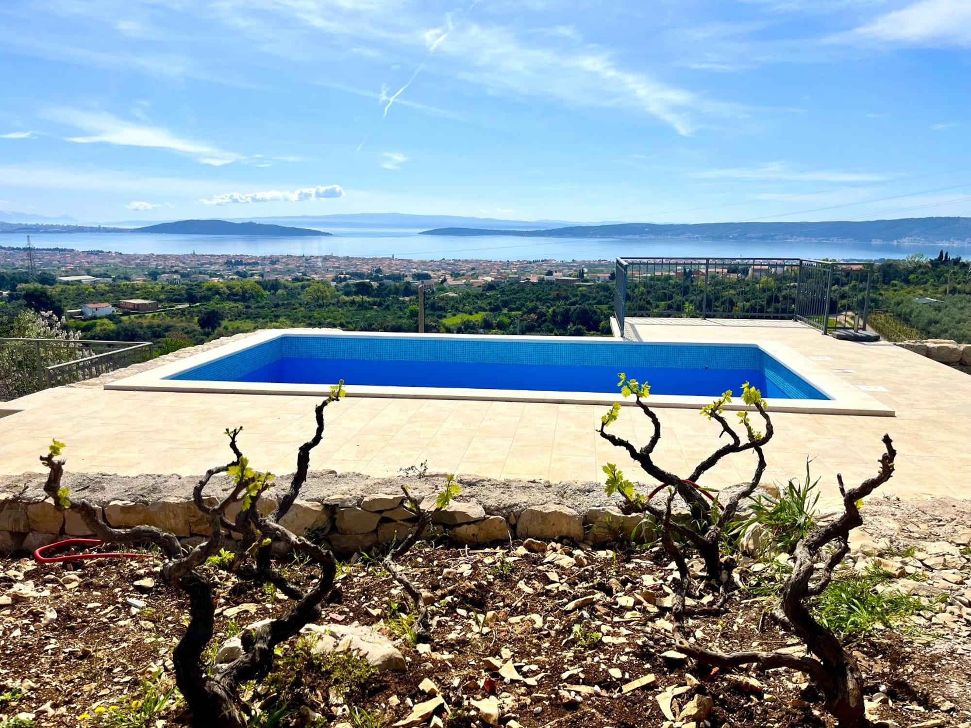 Villa Bepina, Surrounded By Sea, Olive, Vineyard Kastel Novi Exterior photo