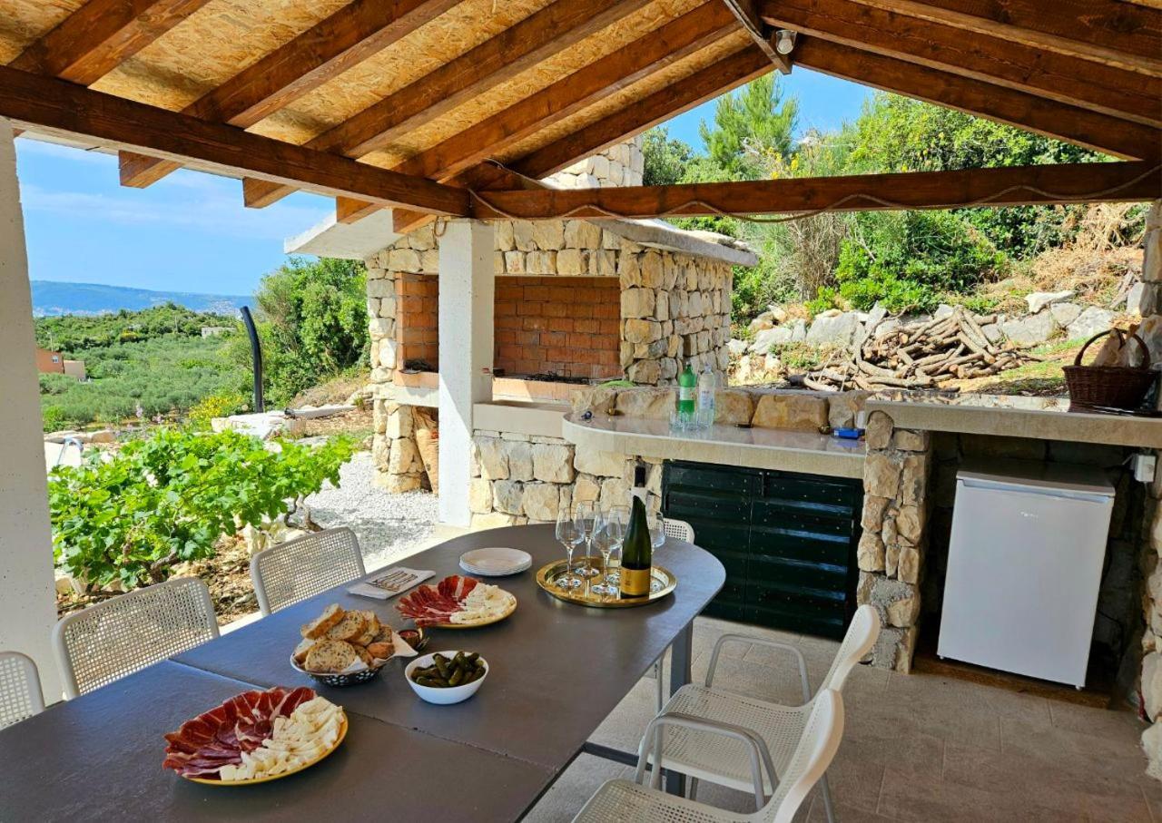 Villa Bepina, Surrounded By Sea, Olive, Vineyard Kastel Novi Exterior photo